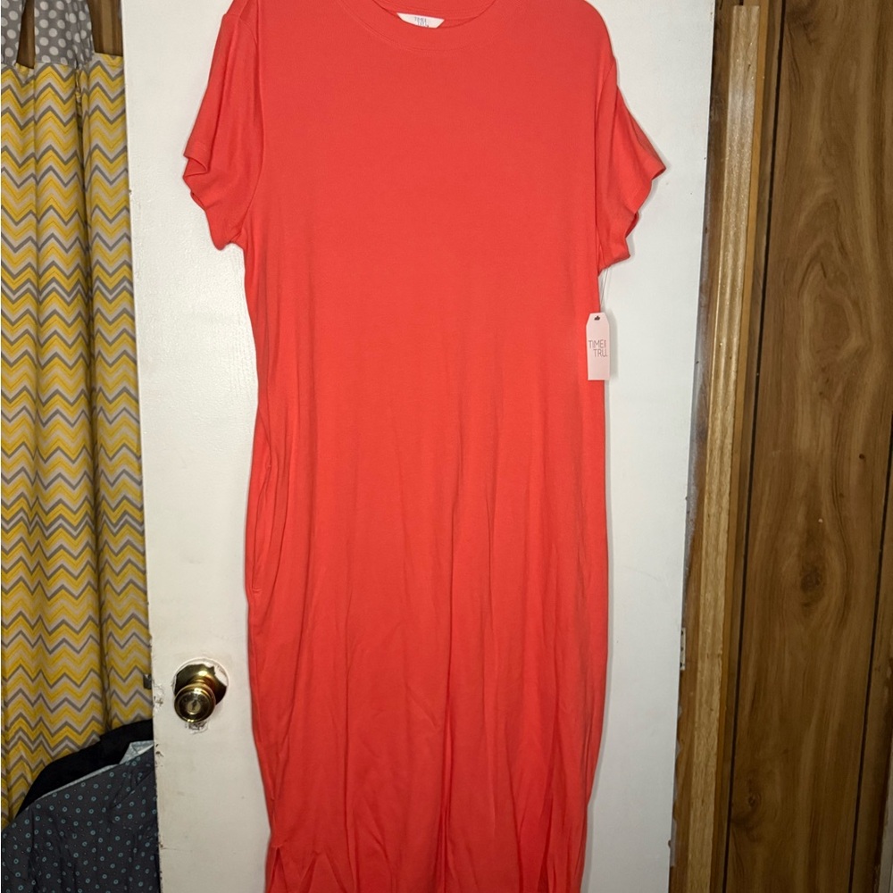 Woman’s dress bundle Size XL 5 dresses Old navy & Time Tru